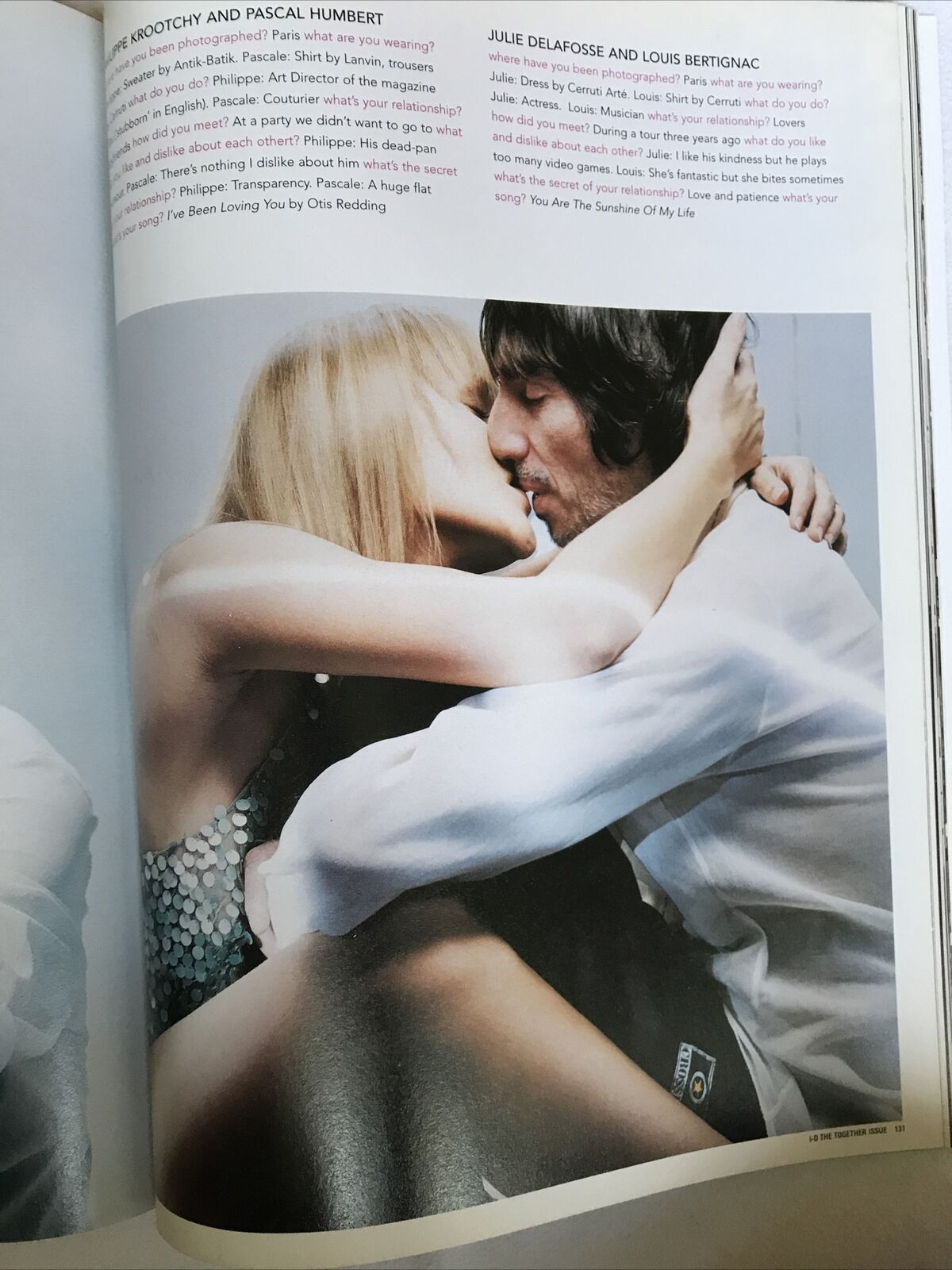 i-D Magazine no. 216 The together issue Ryan Gosling - Liv Tyler, Orlando Bloom