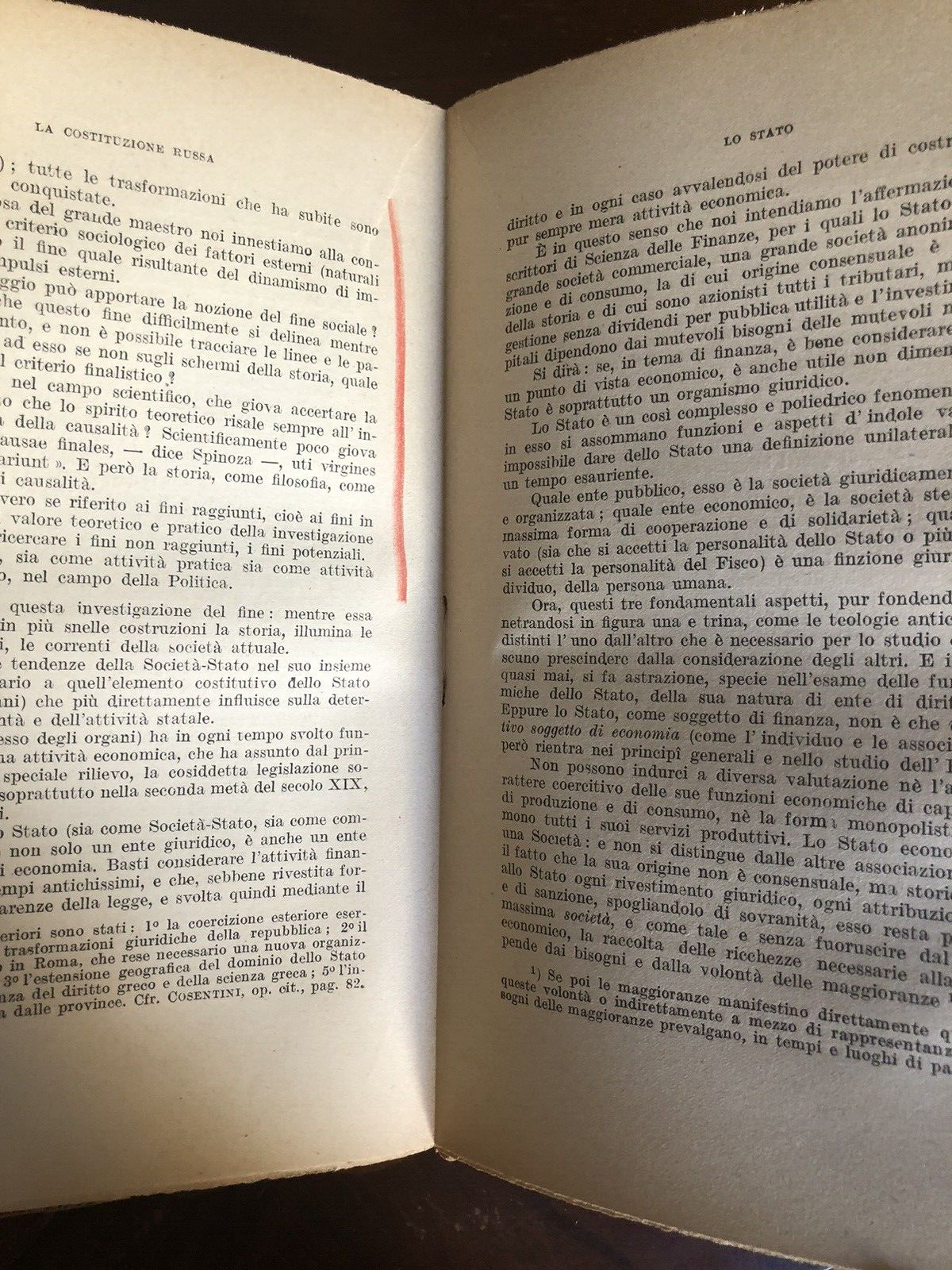 LA COSTITUZIONE RUSSA diritto e storia - MARIO SERTOLI, LE MONNIER 1928