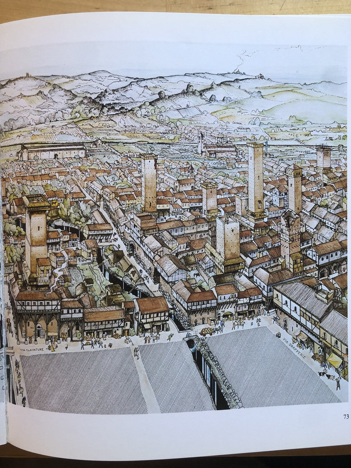 Archeologia medievale a Bologna, Gli scavi nel convento di San Domenico, Grafis