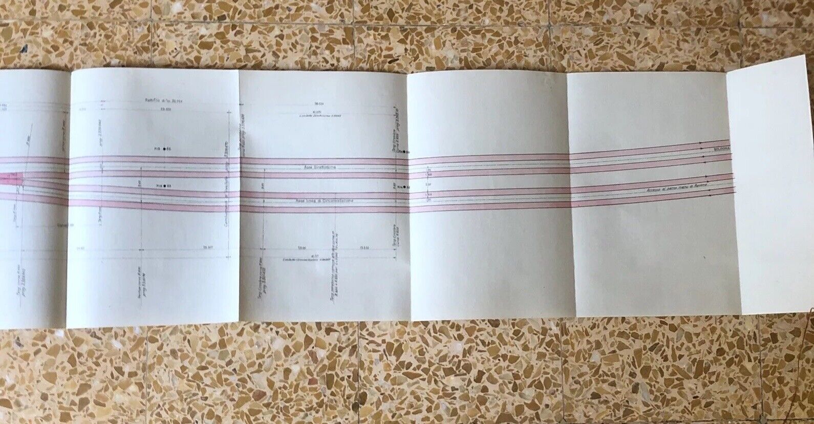 FERROVIE DELLO STATO direttissima Bologna Firenze, deviatoi intersezioni