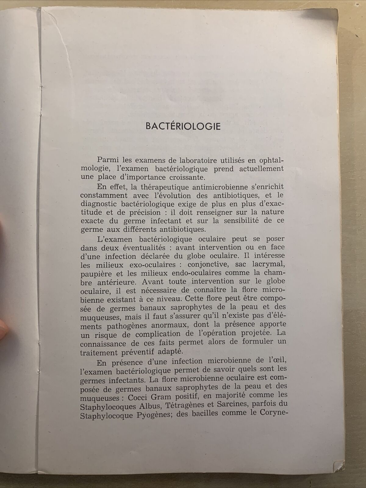 NOUVELLES TECHNIQUES DE LABORATOIRE EN OPHTALMOLOGIE - J. B. BARON, CABAU #