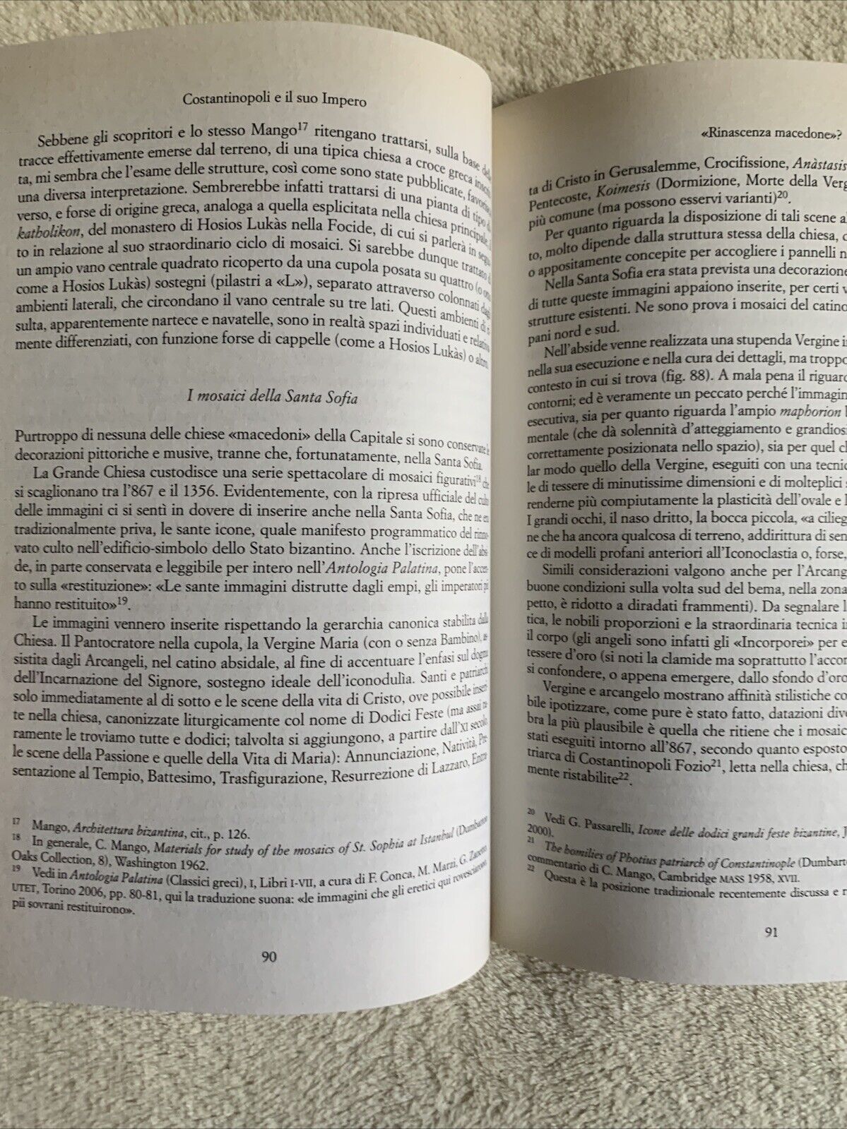 Costantinopoli e il suo Impero arte architettura - Mauro della Valle, Jaca Book