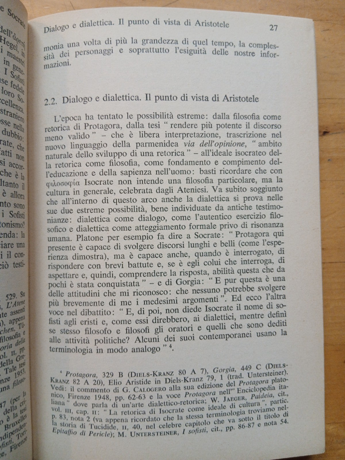Dialettica - Livio Sichirollo - Enciclopedia Filosofica ISEDI 1973