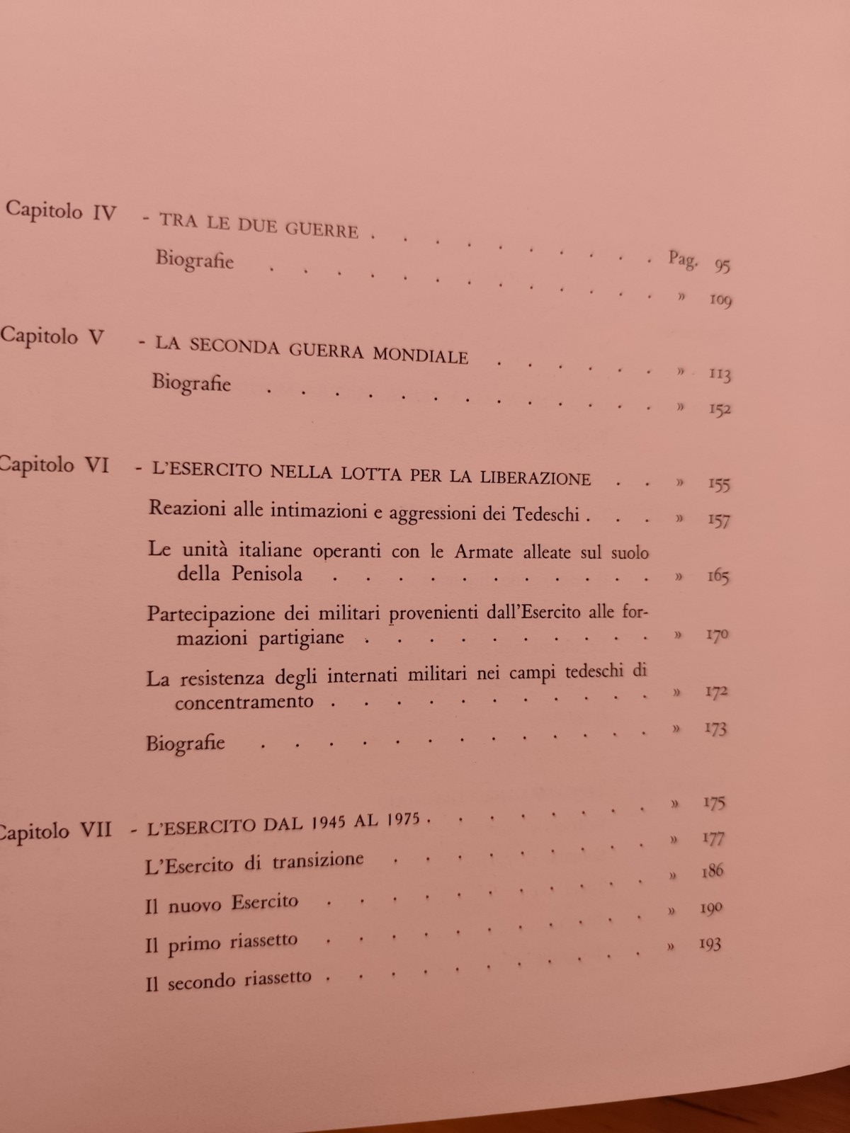 L'esercito Italiano, Stato maggiore dell'esercito  1982