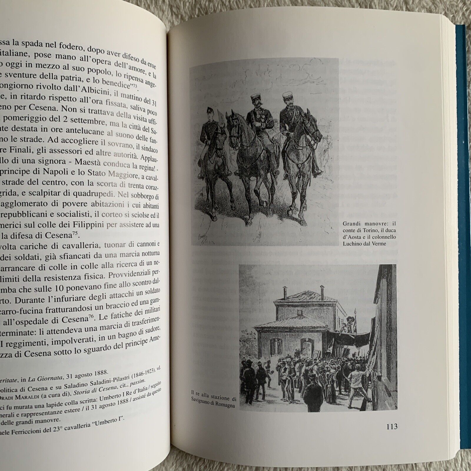 Grandi Manovre la visita di Umberto I nella Romagna Repubblicana - Dino Pieri