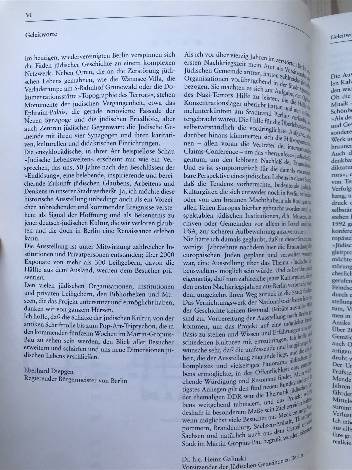 Jüdische Lebenswelten - Katalog, Berliner Festpiele, Andreas Nachama, J. Verlach