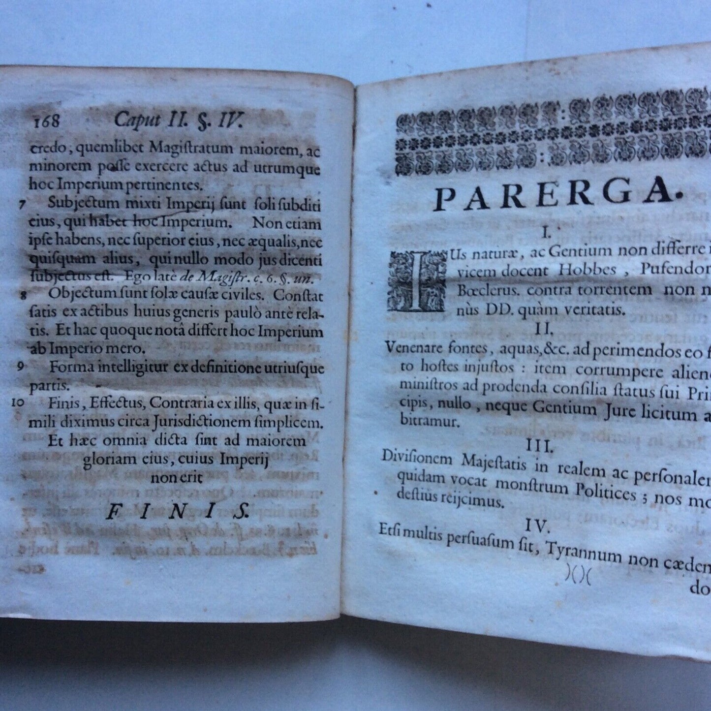 IMPERIUM MERUM, AC MIXTUM.GEORGIUS CHRISTOPHORUS STYRGKH 1685,TYPIS JOANNIS MAYR