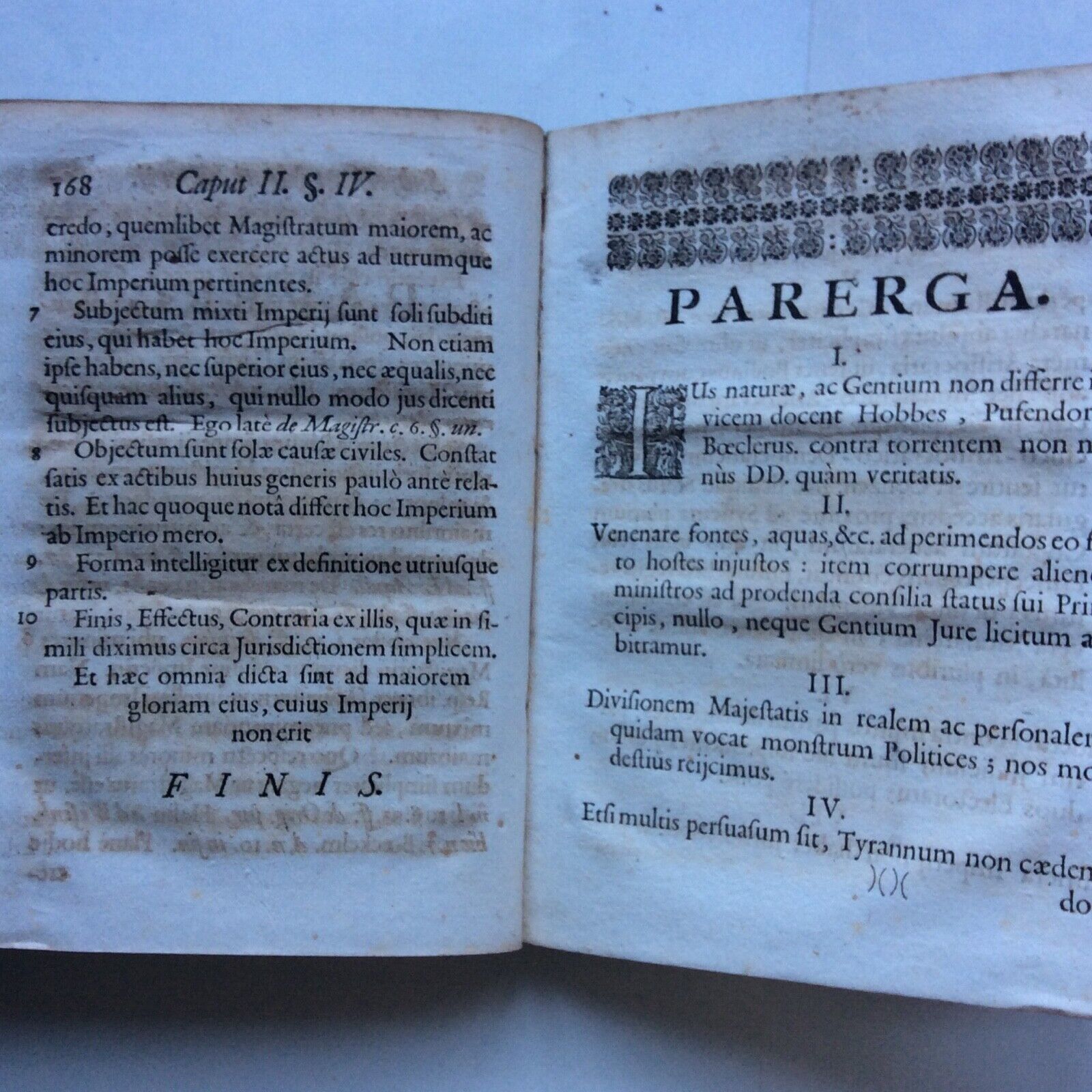 IMPERIUM MERUM, AC MIXTUM.GEORGIUS CHRISTOPHORUS STYRGKH 1685,TYPIS JOANNIS MAYR