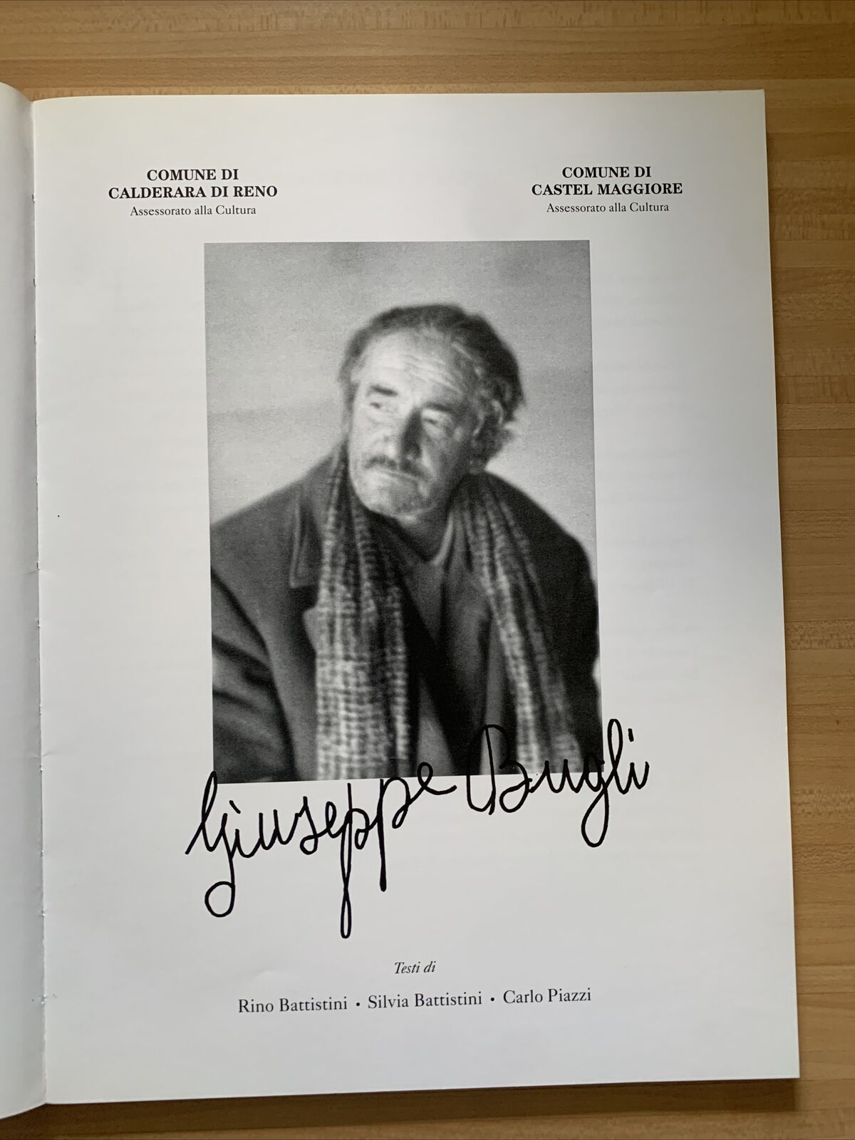 GIUSEPPE BUGLI - MOSTRA ANTOLOGICA COMUNE DI CASTEL MAGGIORE 1998 #