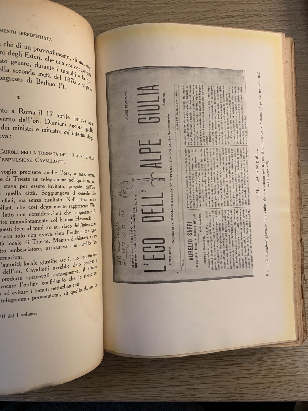 L'IRREDENTISMO nelle lotte politiche e nelle contese diplomatic- Augusto Sandonà