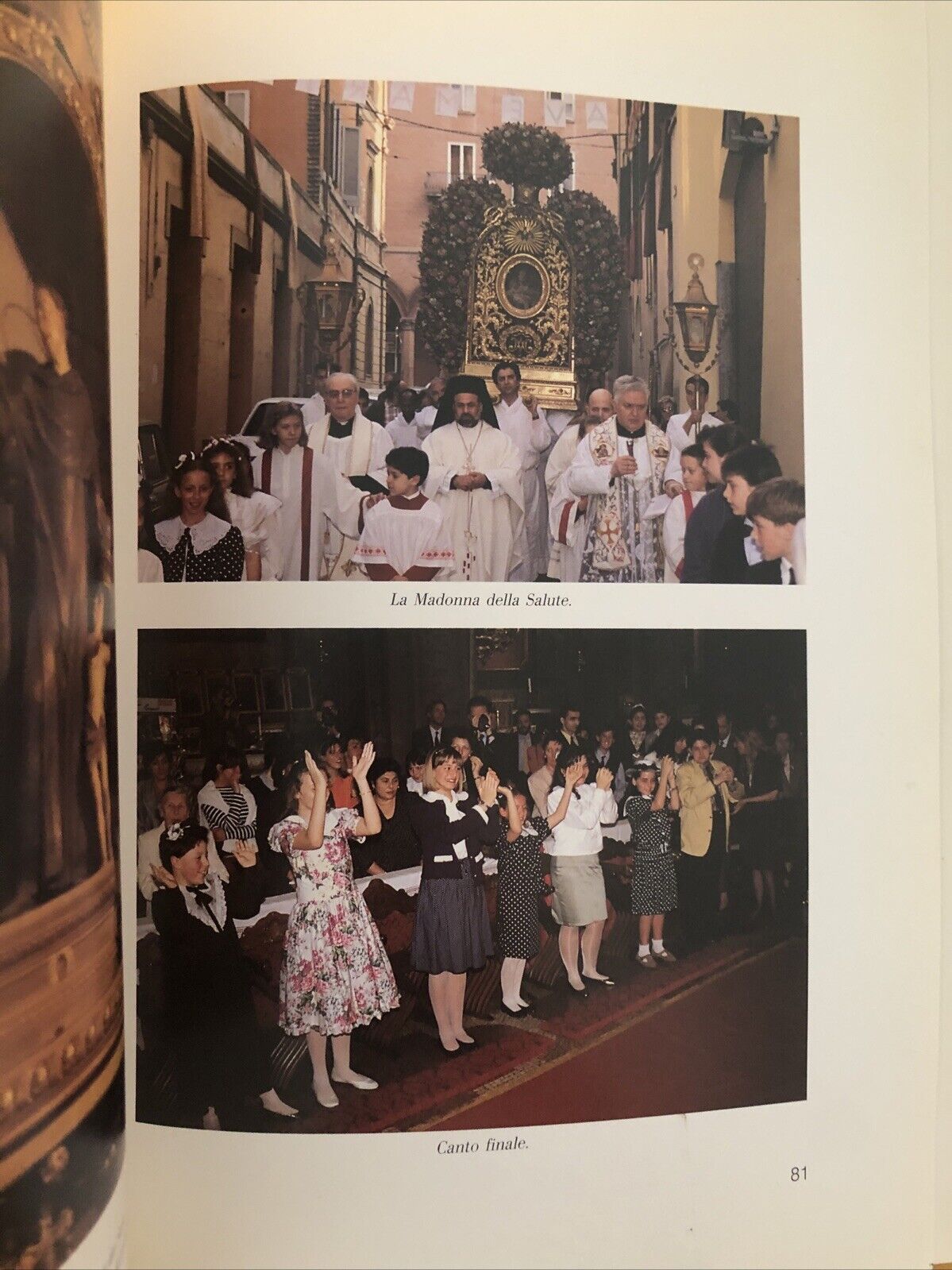 BOLOGNA, SANTA CATERINA, STRADA MAGGIORE decennale Eucaristica 1992