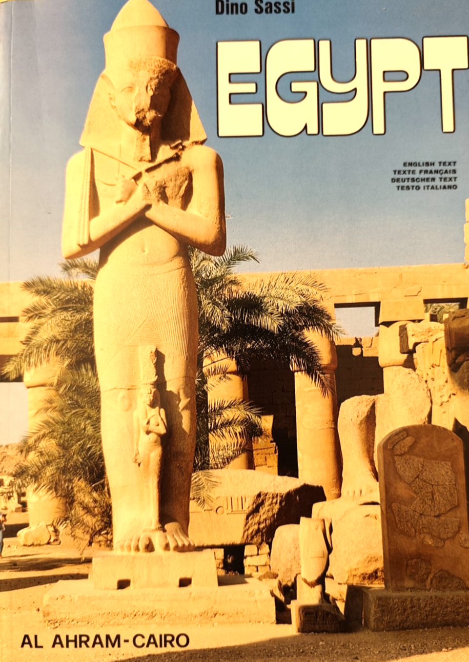 Egypt, Al Ahram - Cairo, Dino Sassi. Kina editore 1989 eng fra ita deutsc, Foto