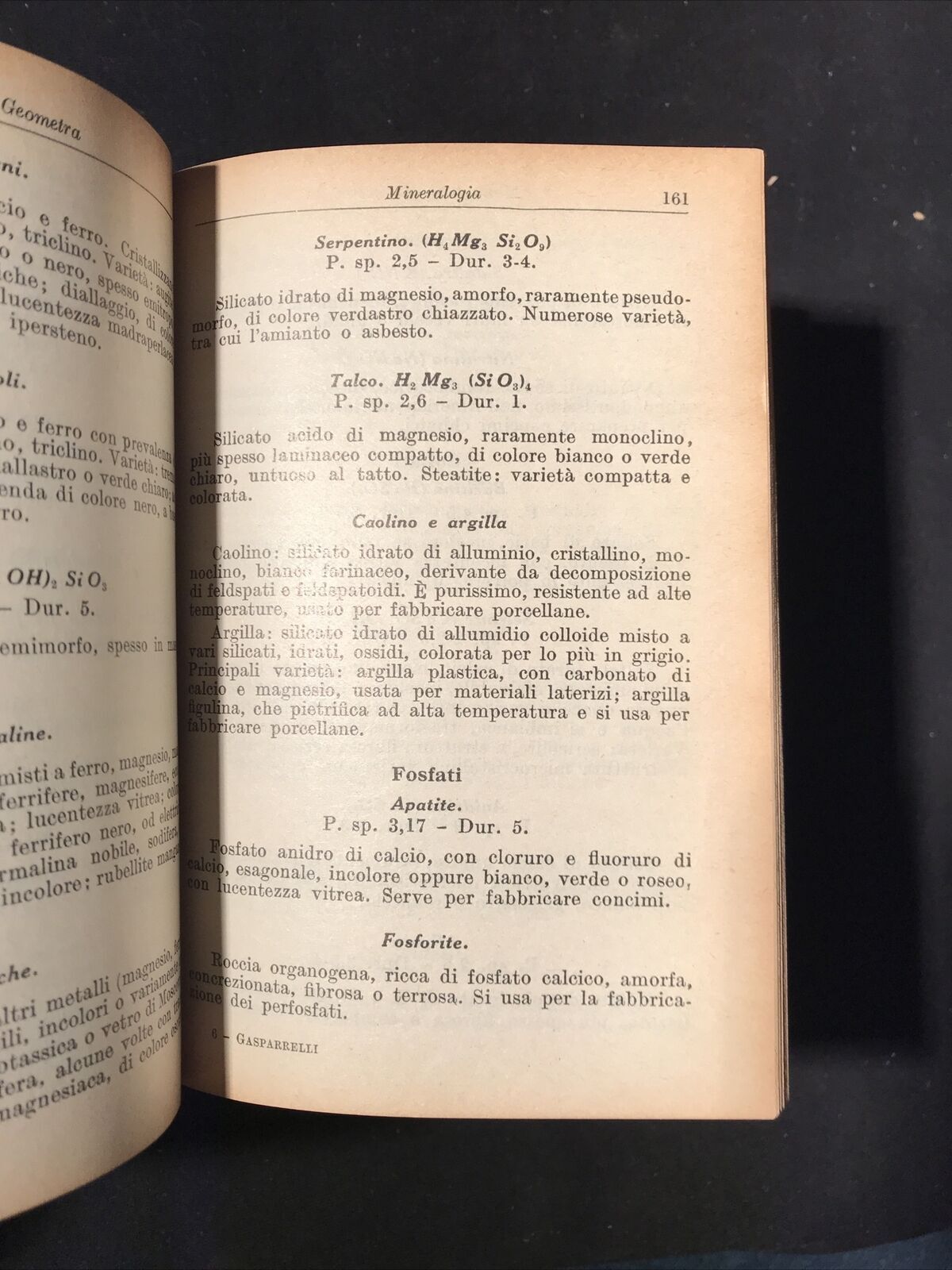 MANUALE DEL GEOMETRA, Luigi Gasparrelli - Hoepli nona edizione 1954