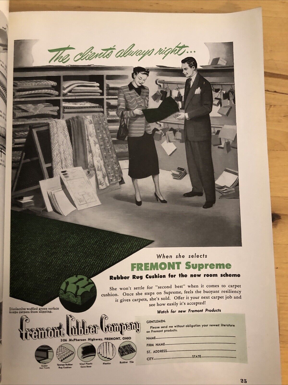 INTERIORS MAGAZINE JULY 1952 Olga Gueft - Interiors, design, architecture