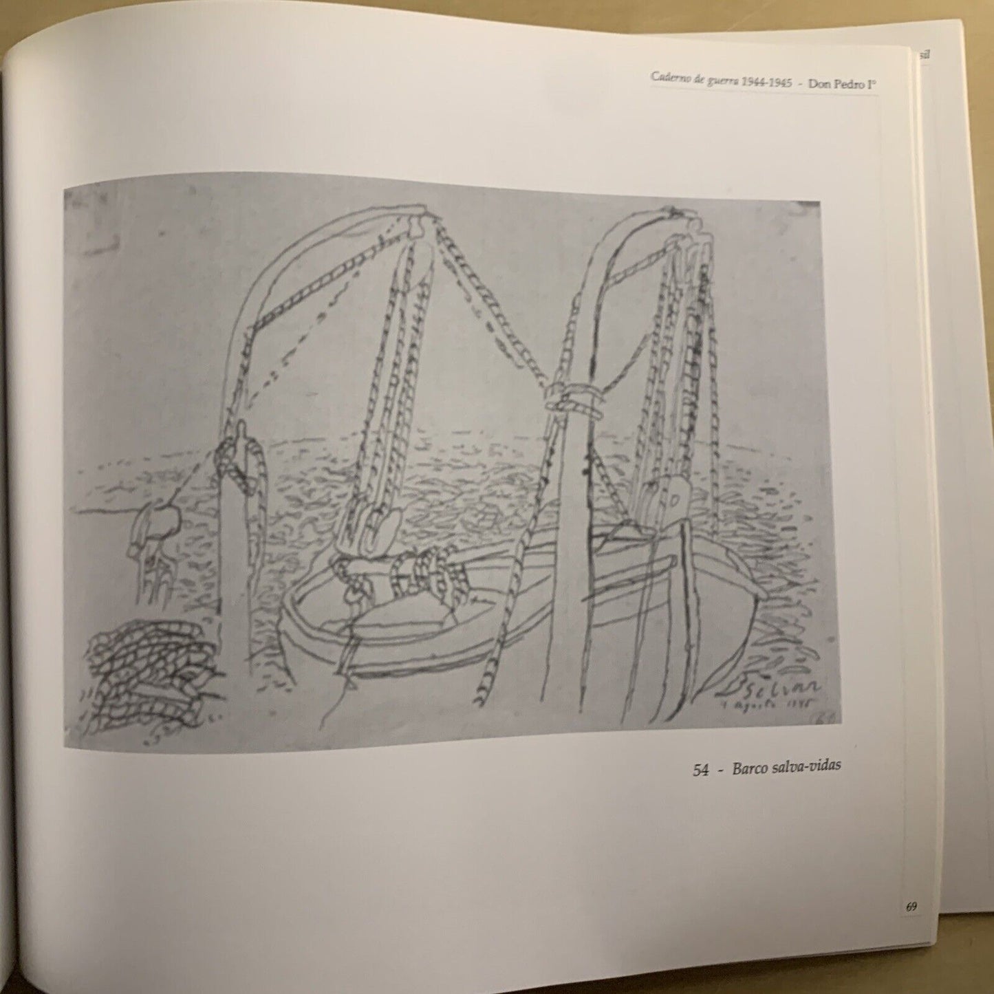 Carlos Scliar. Caderno de guerra 1944-1945. 1500/2000. A Redescoberta do Brasil#