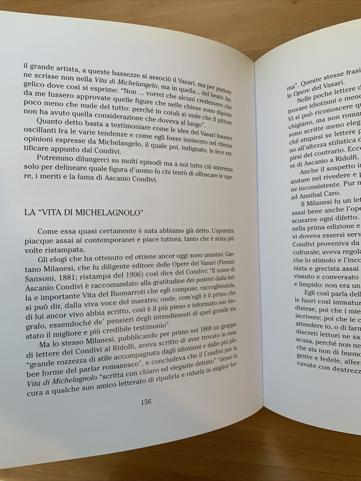 ASCANIO CONDIVI E MICHELANGELO. Giorgio Settimo 2004 #