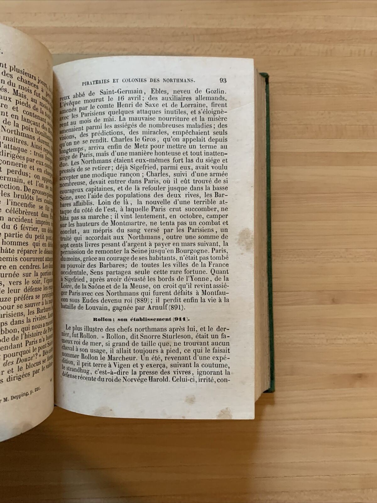 Histoire des États Scandinaves - Suede, Norvége, Dane A. Geffroy. Hachette 1851