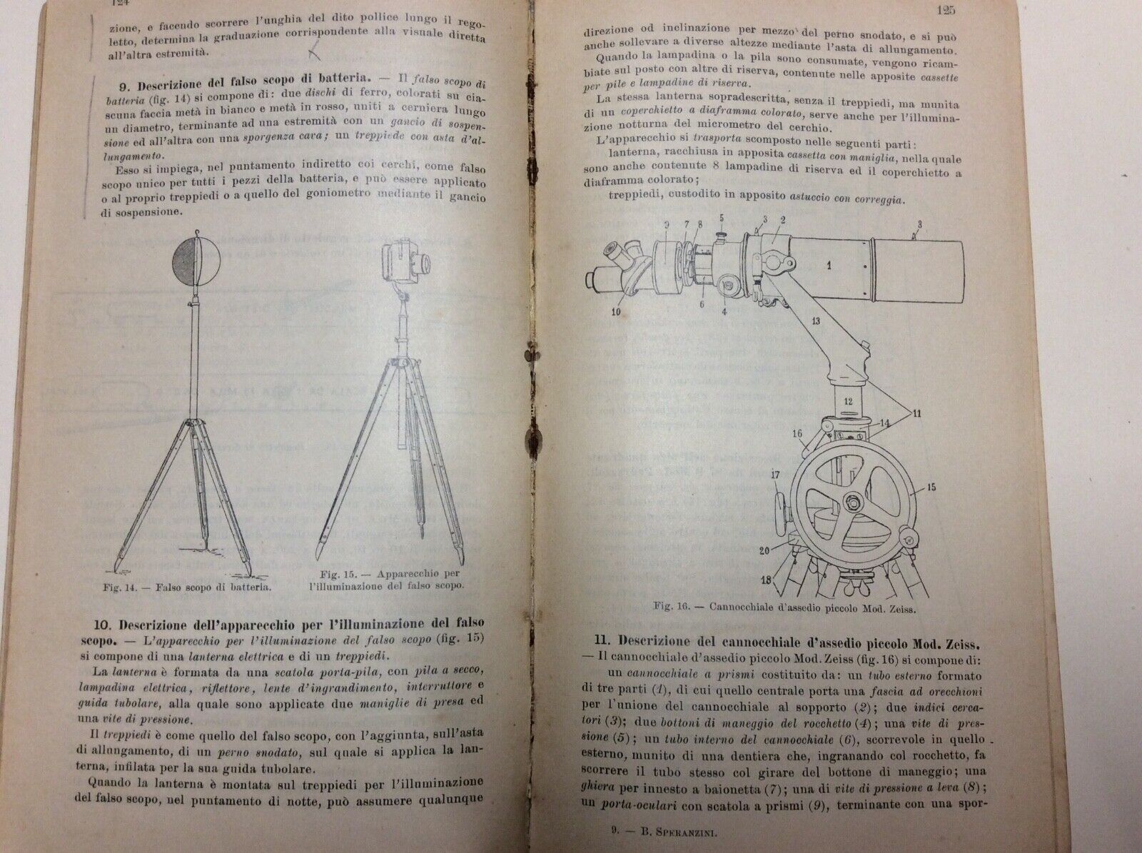 TIRO TEORICO PRATICO ARTIGLIERIE DI MEDIO CALIBRO -SPERANZINI-Artiglieria Accade
