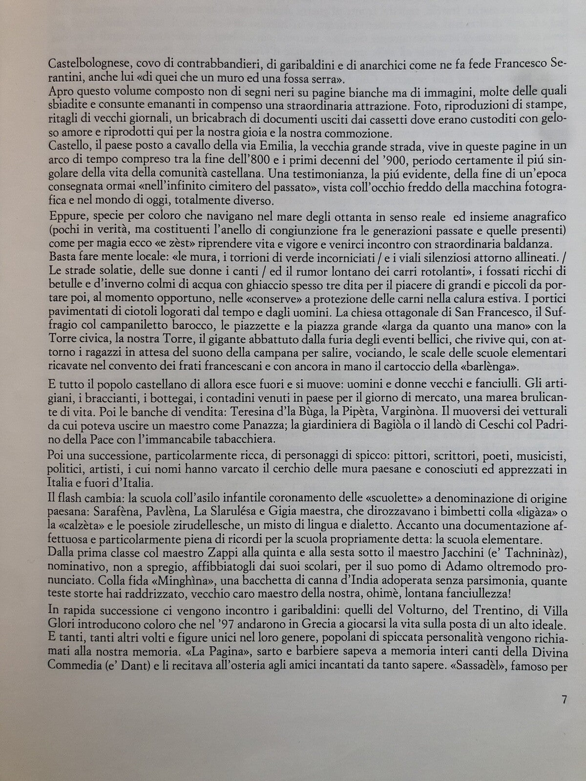Castel Bolognese nelle immagini del passato, Ubaldo Galli - Galeati 1983