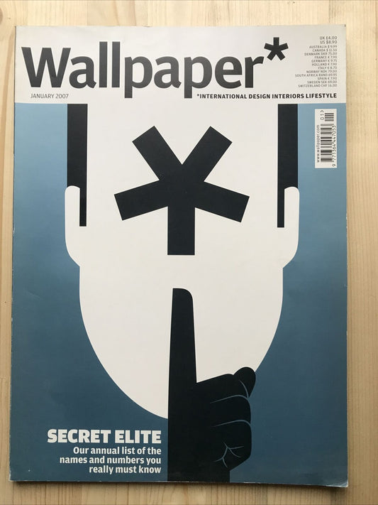 wallpaper magazine january 2007 issue 95 #