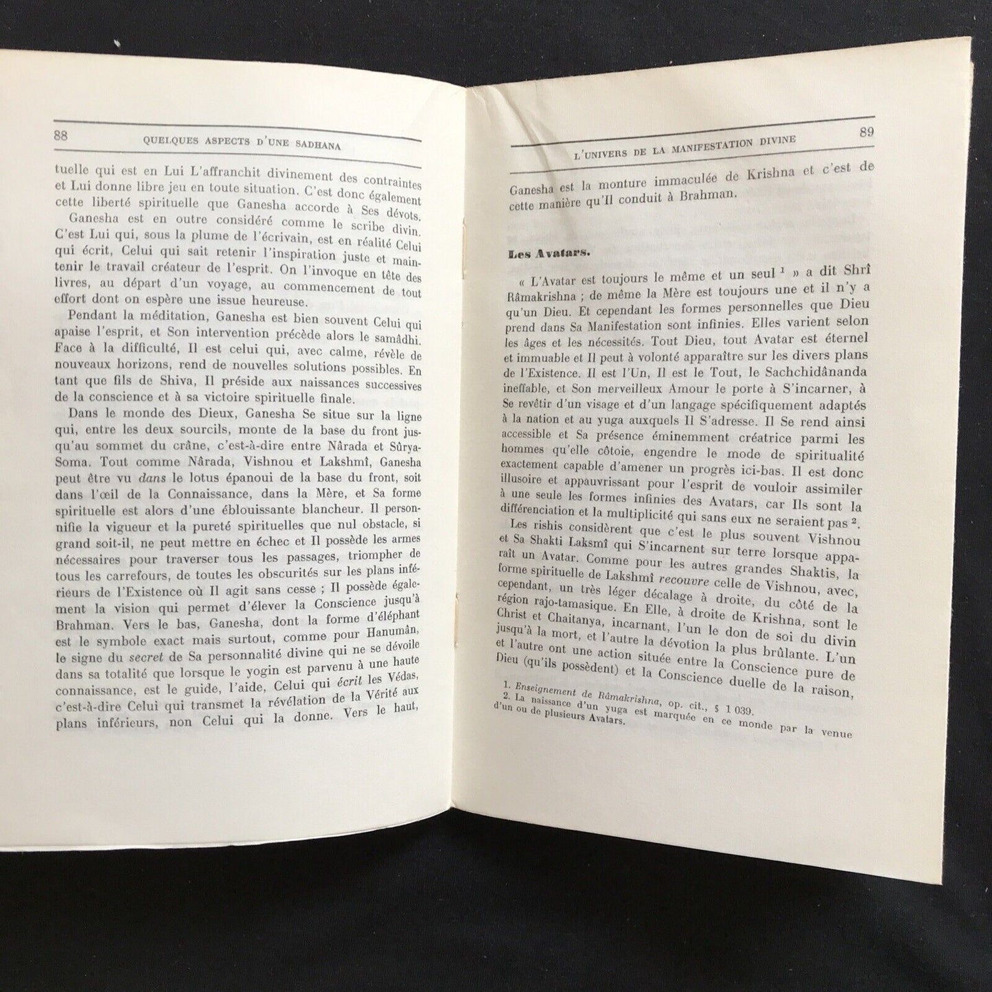 QUELQUES ASPECTS D'UNE SADHANA, Jean Herbert, Albin Michel Èd. spiritualités com