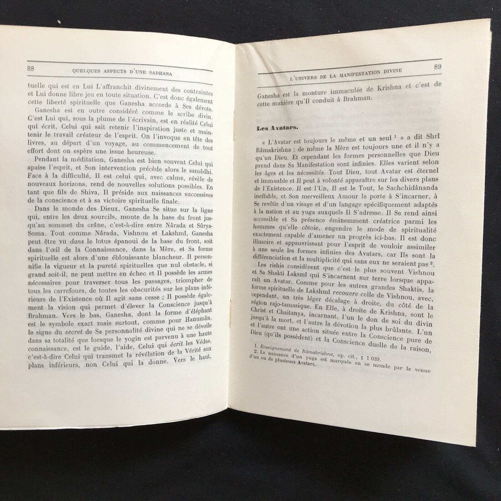 QUELQUES ASPECTS D'UNE SADHANA, Jean Herbert, Albin Michel Èd. spiritualités com