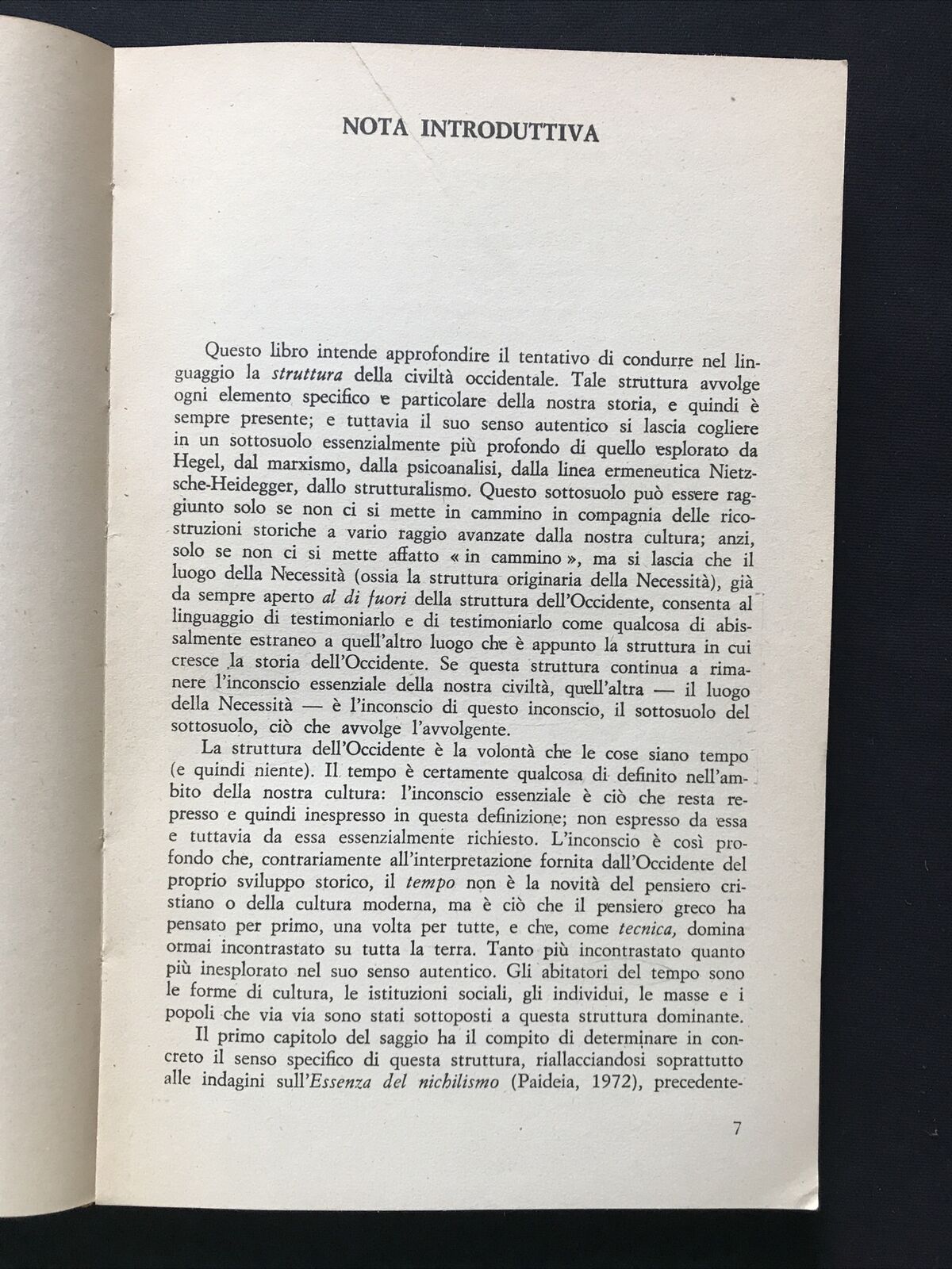 GLI ABITATORI DEL TEMPO, Emanuele Severino, armando ed. Filosofia .... d'oggi #