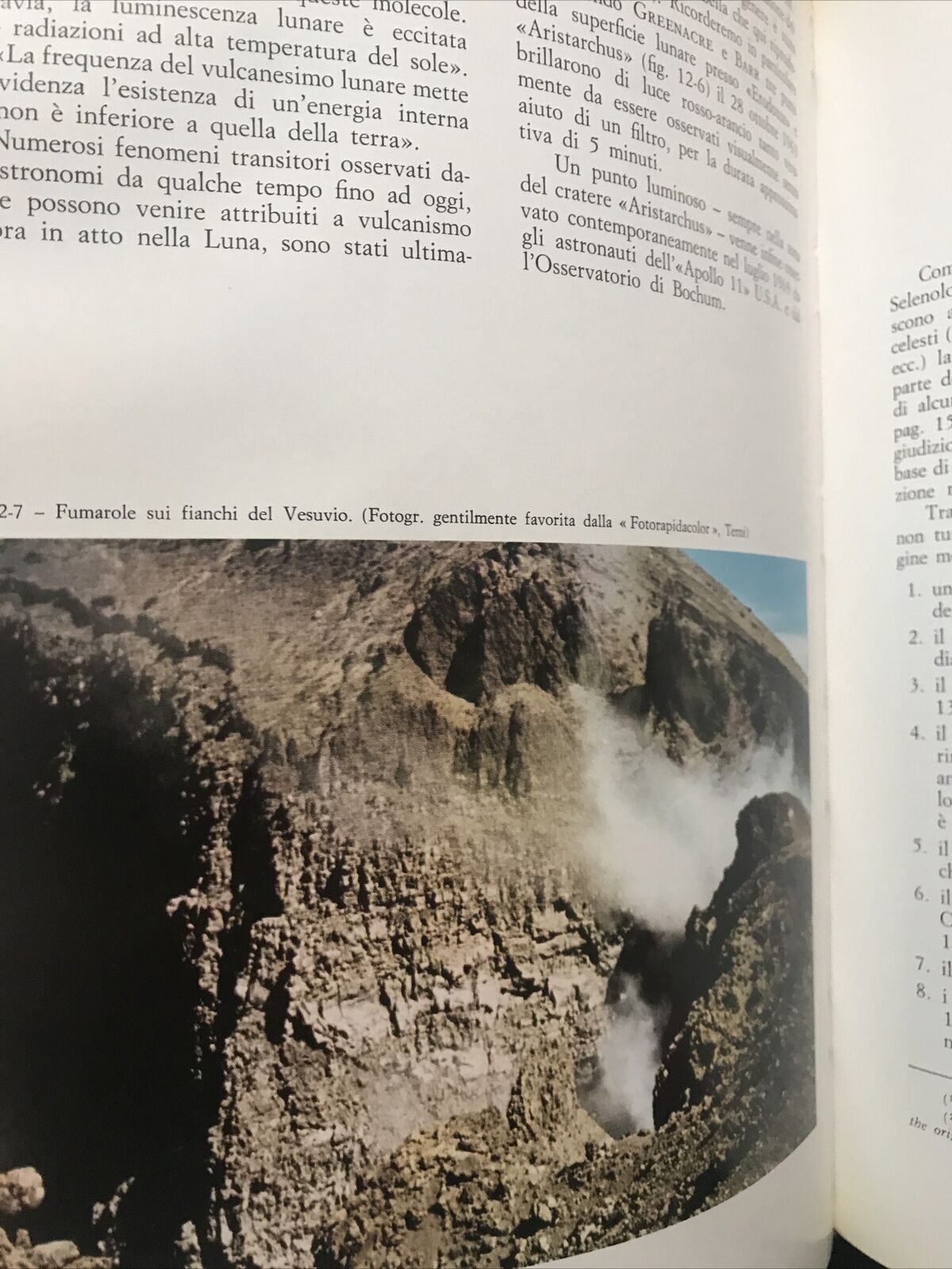 VULCANI E BOLIDI SULLA LUNA E SU MARTE - Piero Leonardi, Vallagarina ed. 1971