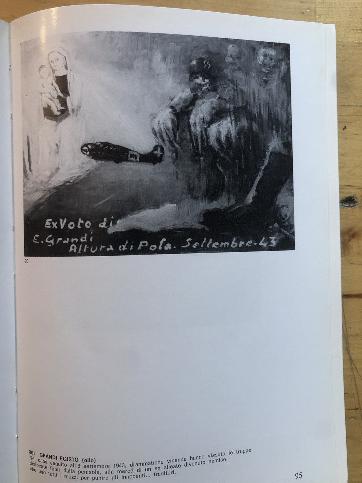 Ex-voto alla madonna della libertà - Bologna 1968