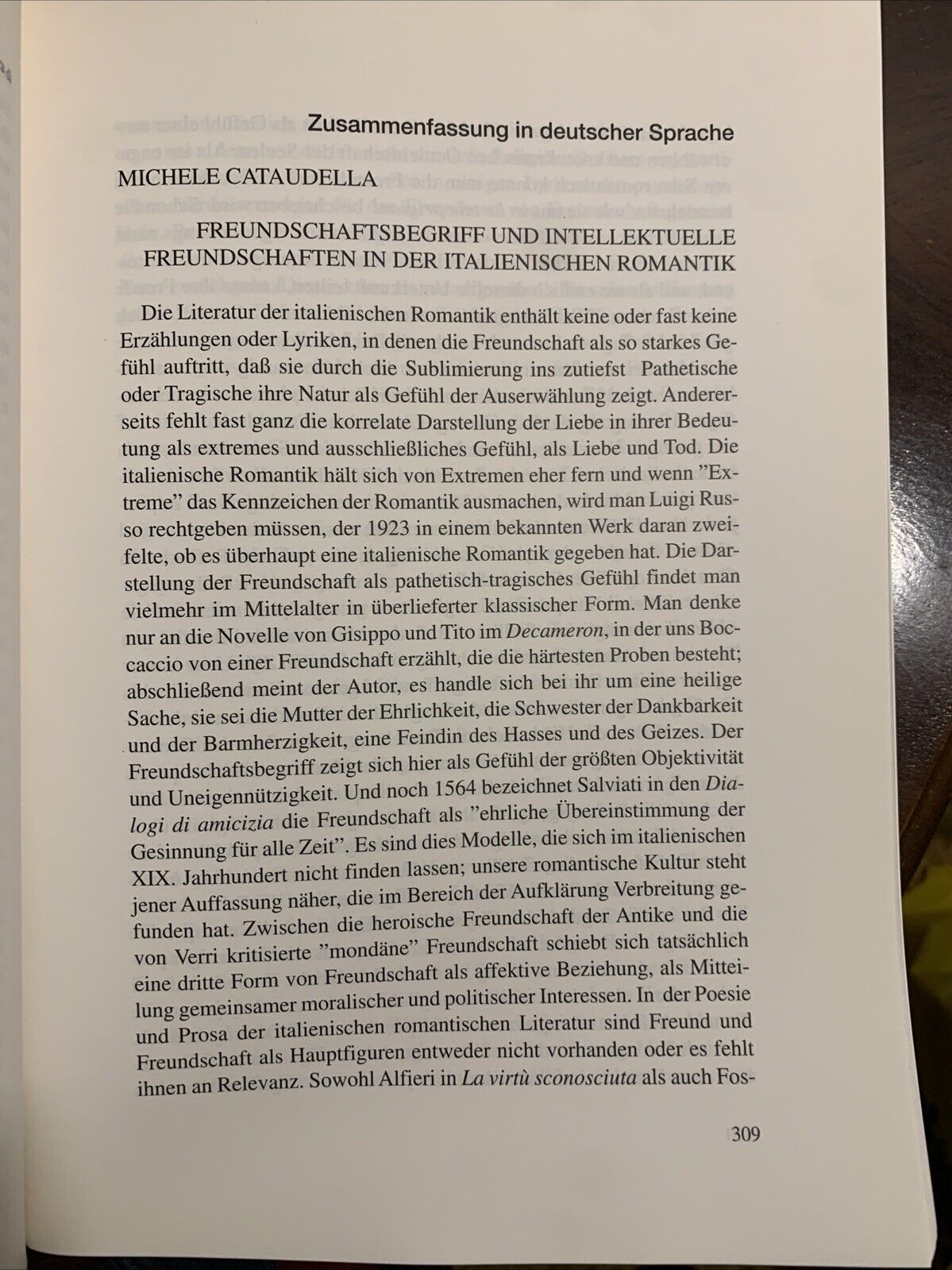 Il Concetto di amicizia nella storia Europea Individuo e rapporto Comunitario