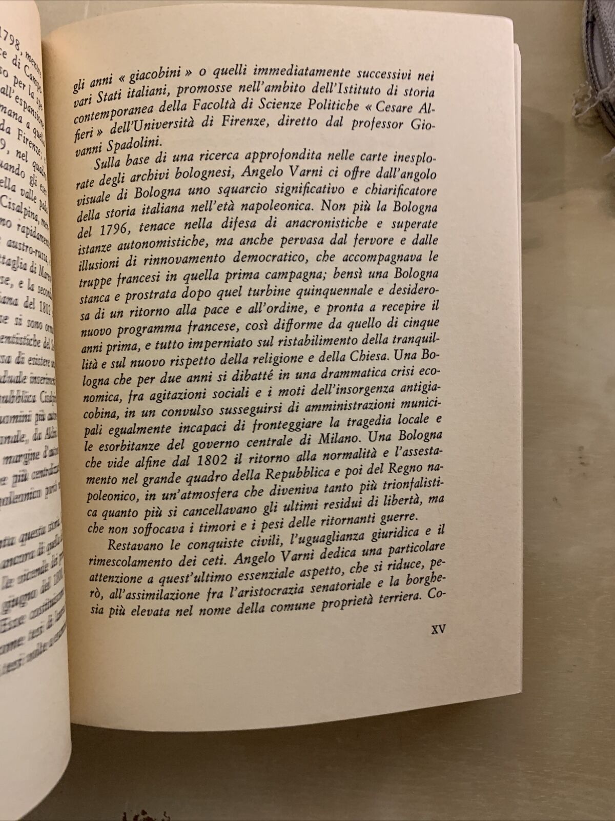 BOLOGNA NAPOLEONICA - ANGELO VARNI , MASSIMILIANO BONI EDITORE 1973 #