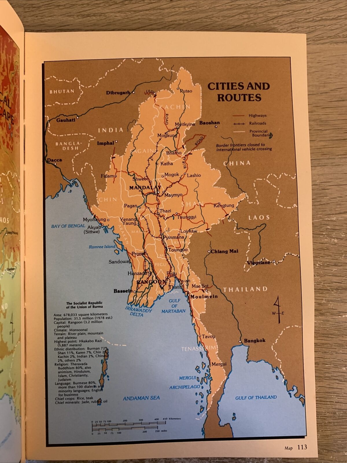 BURMA - INSIGHT GUIDES 1981