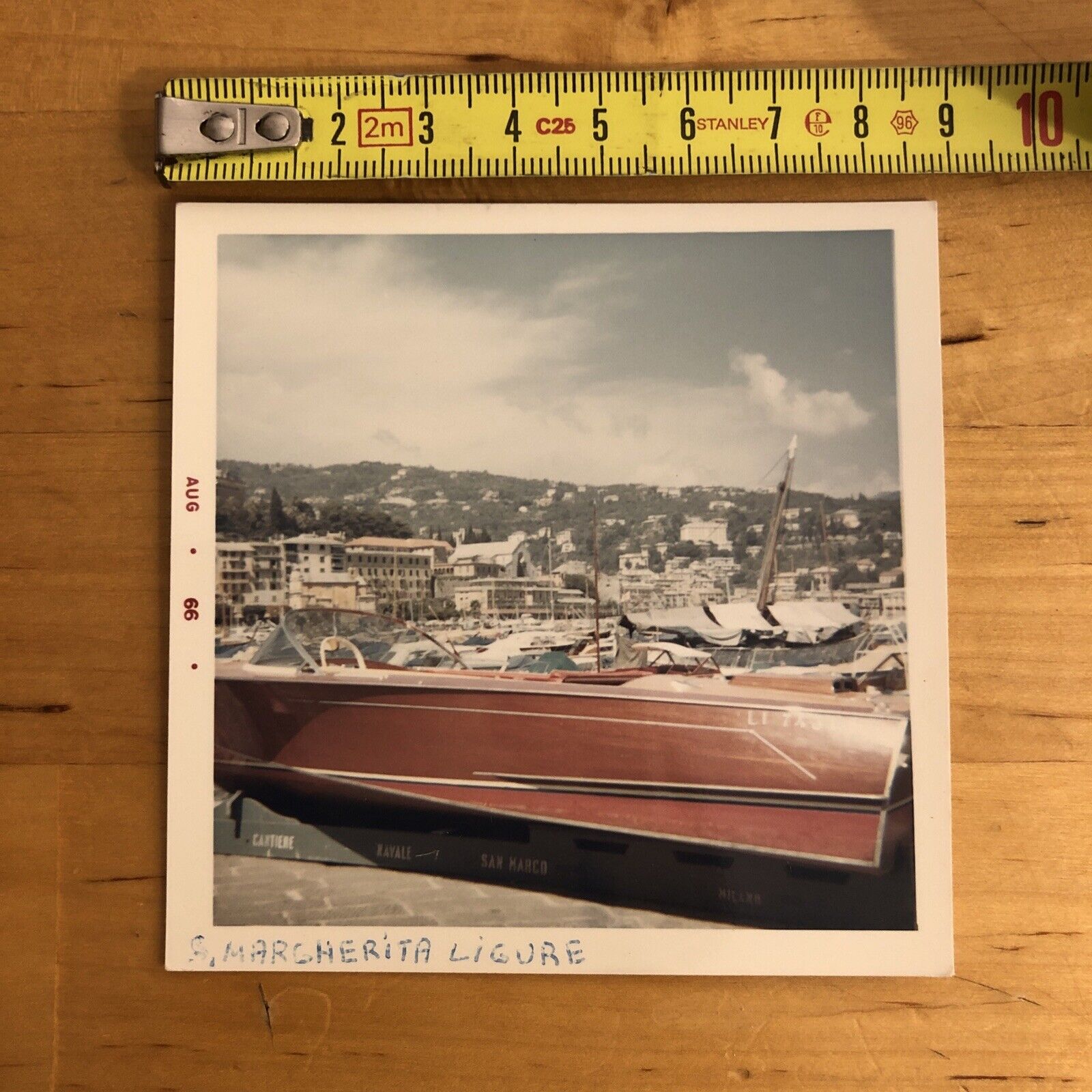 FOTOGRAFIA VINTAGE  - S. MARGHERITA LIGURE - 1966