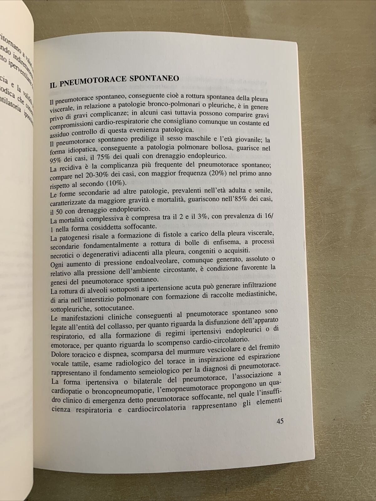 ARGOMENTI DI MEDICINA D'URGENZA - DiBattista, Lenzi, Vandelli, Fontana 1990 #