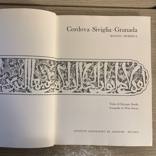 CORDOVA SIVIGLIA GRANADA. Spagna Moresca. DeAgostini 1964