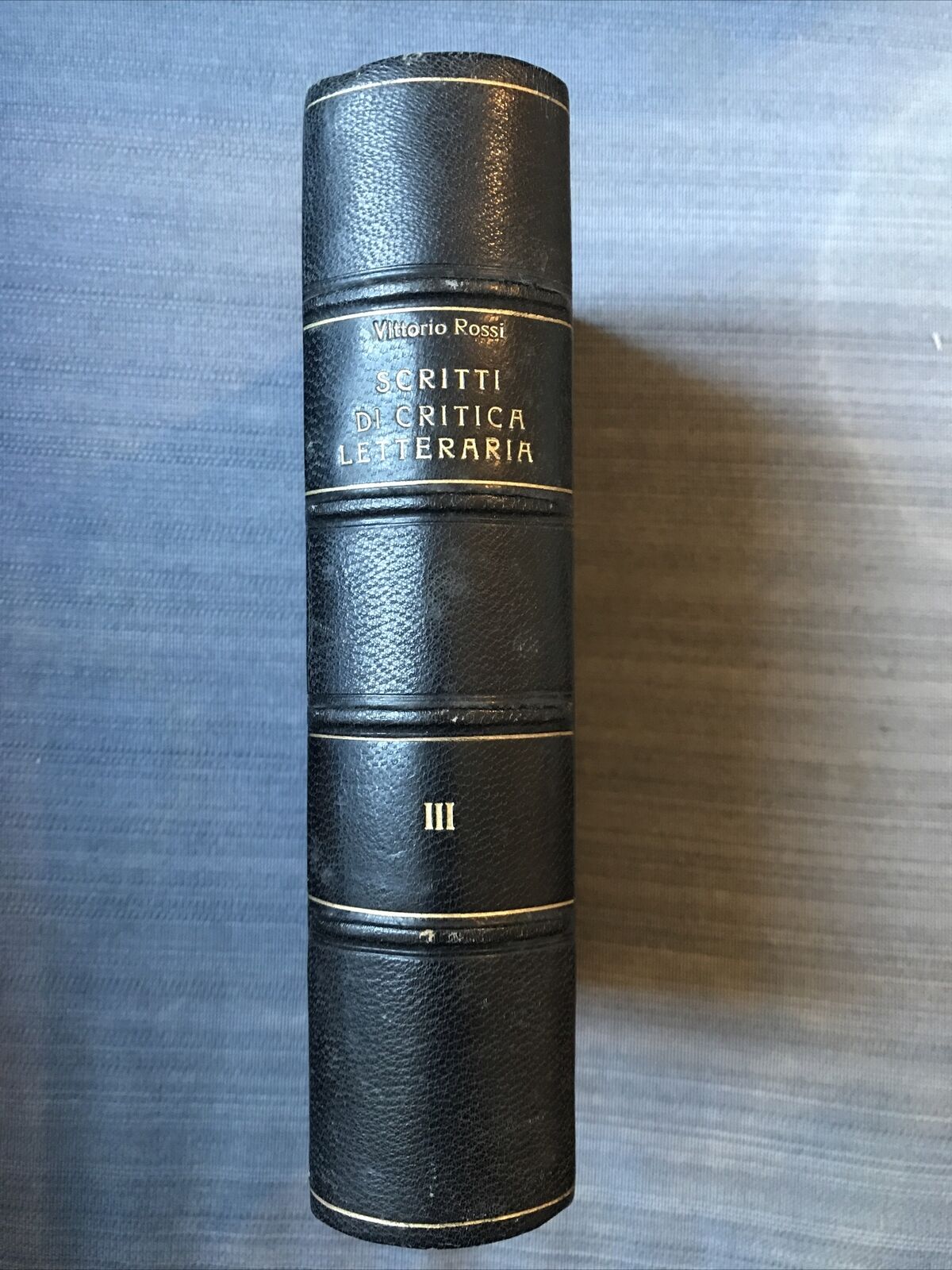 SCRITTI DI CRITICA LETTERARIA risorgimento al rinascimento. V. Rossi, Sansoni ed