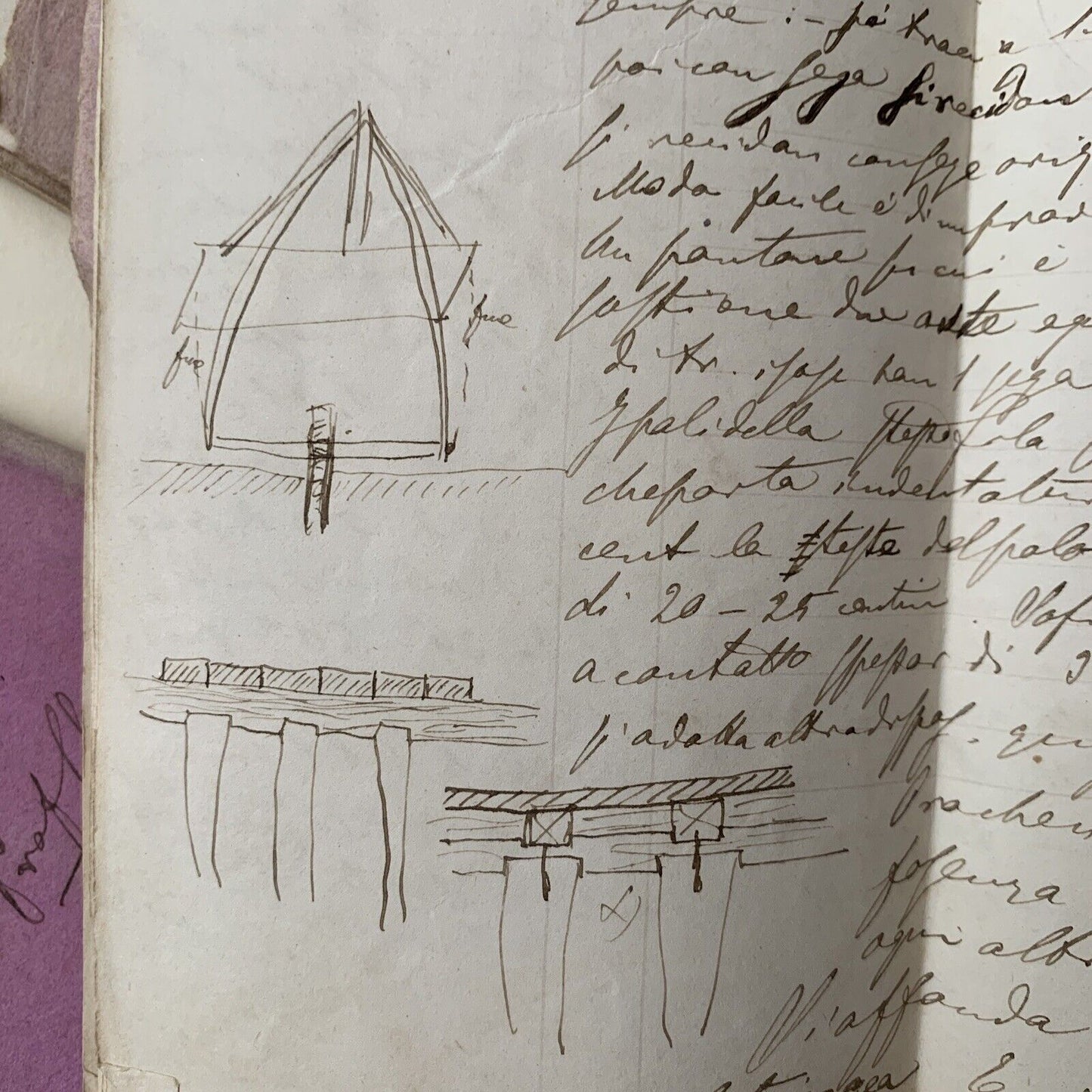 CELESTE CLERICETTI, appunti manoscritti di uno studente UNIVERSITÀ PAVIA 1875 #