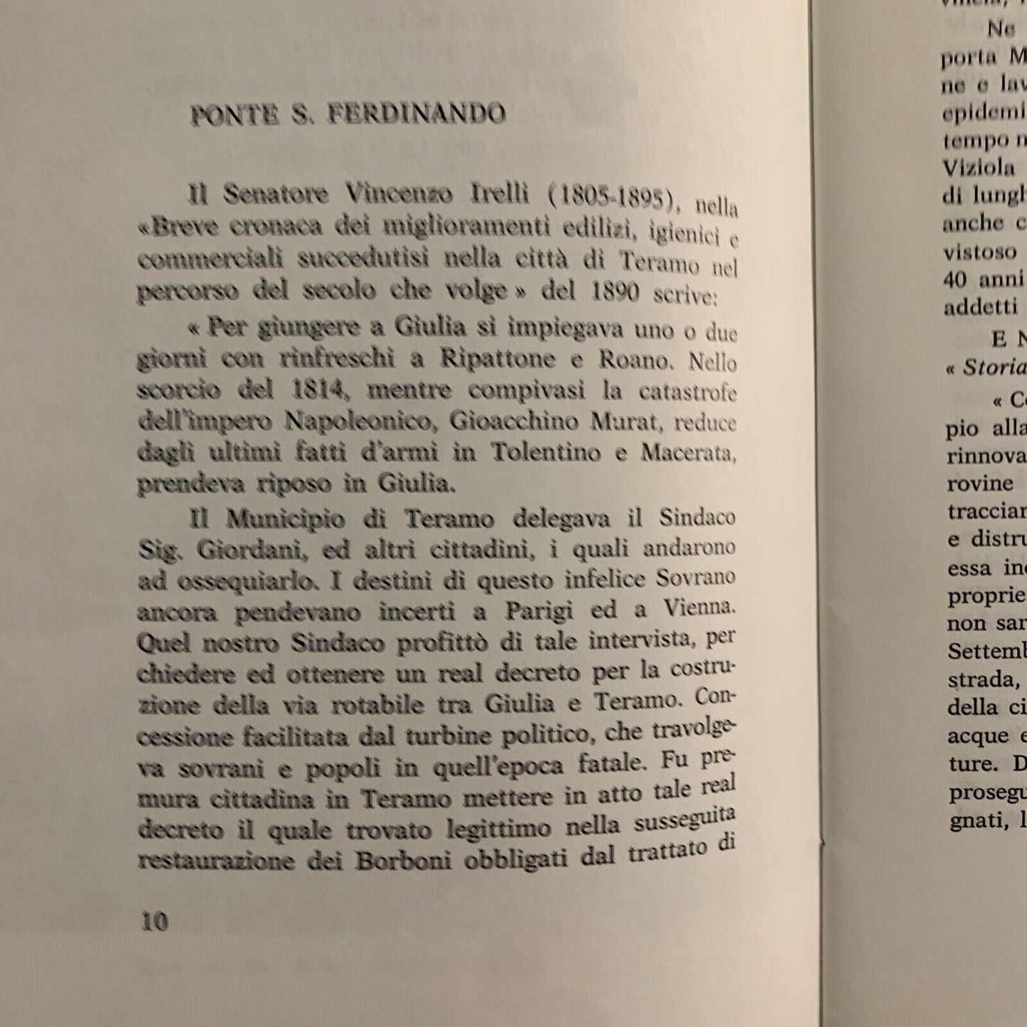 TERAMO E I SUOI VECCHI E NUOVI PONTI - Carino Gambacorta. Edizioni Eco 1967 #