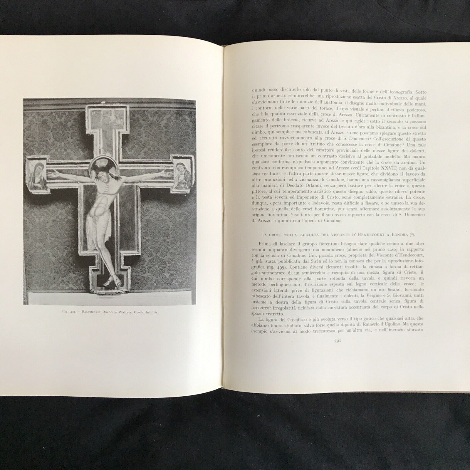 LA CROCE DIPINTA ITALIANA, Evelyn Sandberg - Vavalà. Apollo editrice 1929