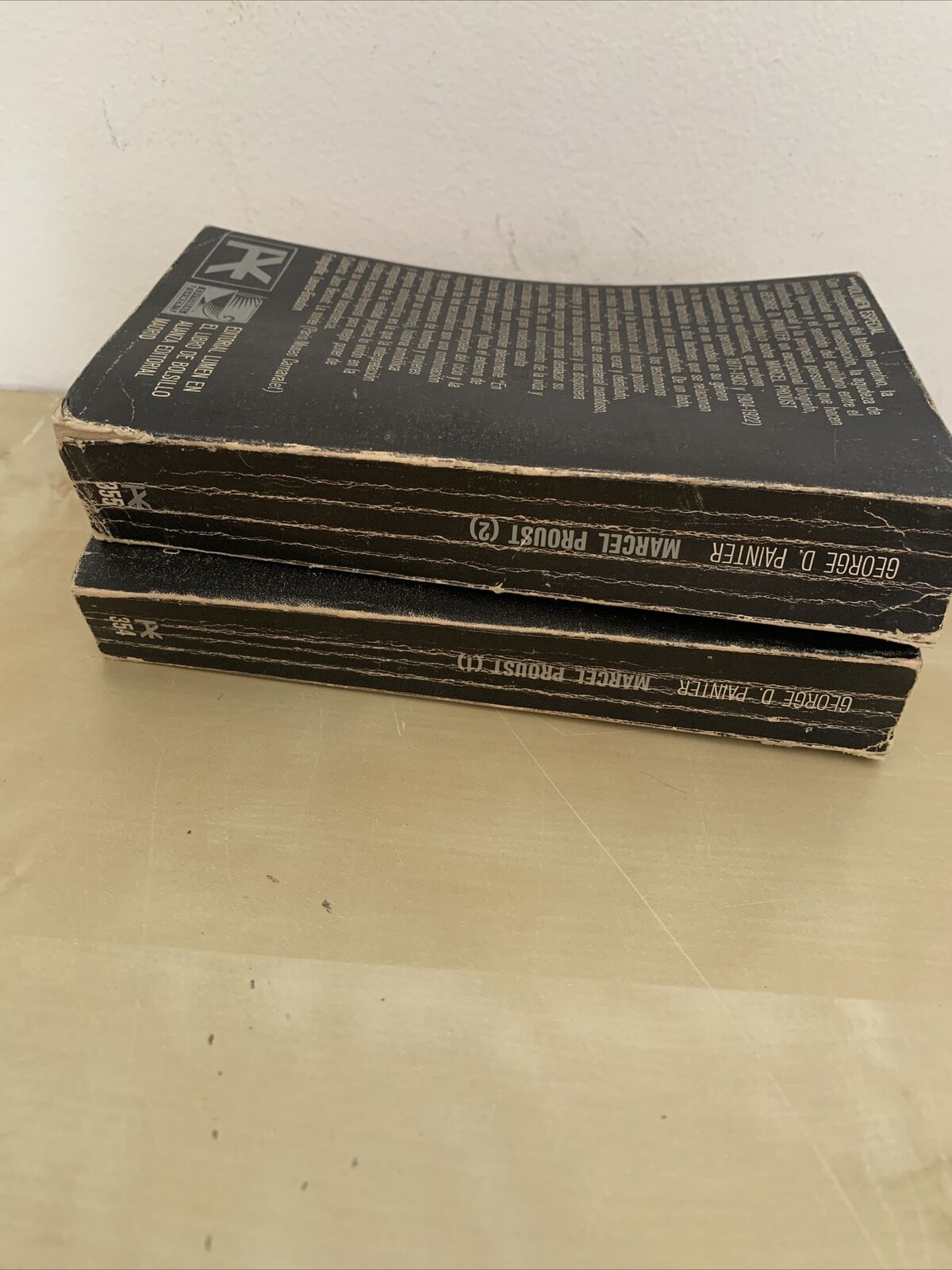 GEORGE D. PAINTER MARCEL PROUST BIOGRAFIA Alianza Lumen. Volume 1 e 2 #