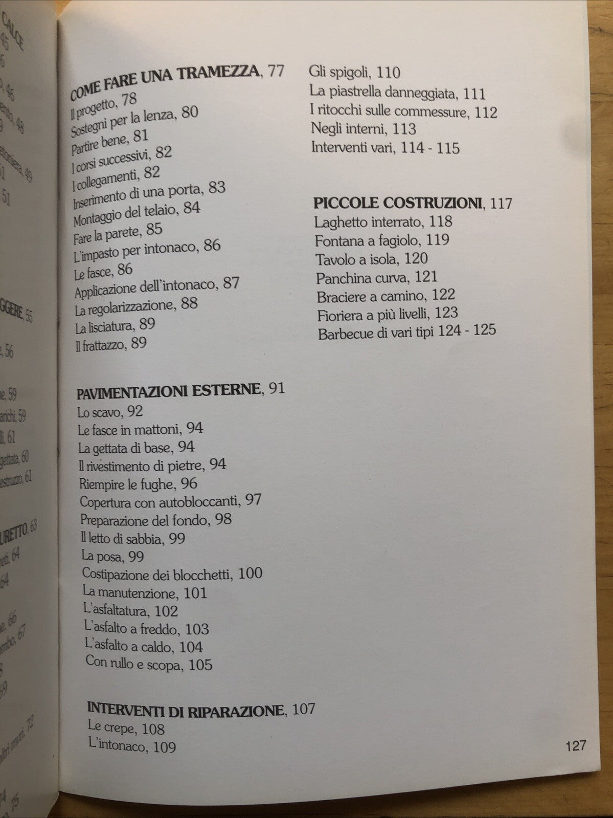 Lavori di muratura. Francesco Poggi, il fai da te. De Vecchi Editore 2001