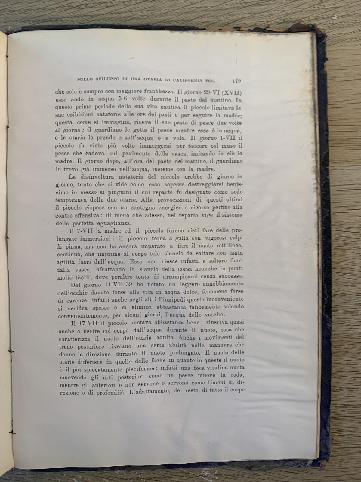 NATURA RIVISTA DI SCIENZE NATURALI. 4 ANNATE RILEGATE A LIBRO. 1936 1937 1938 39