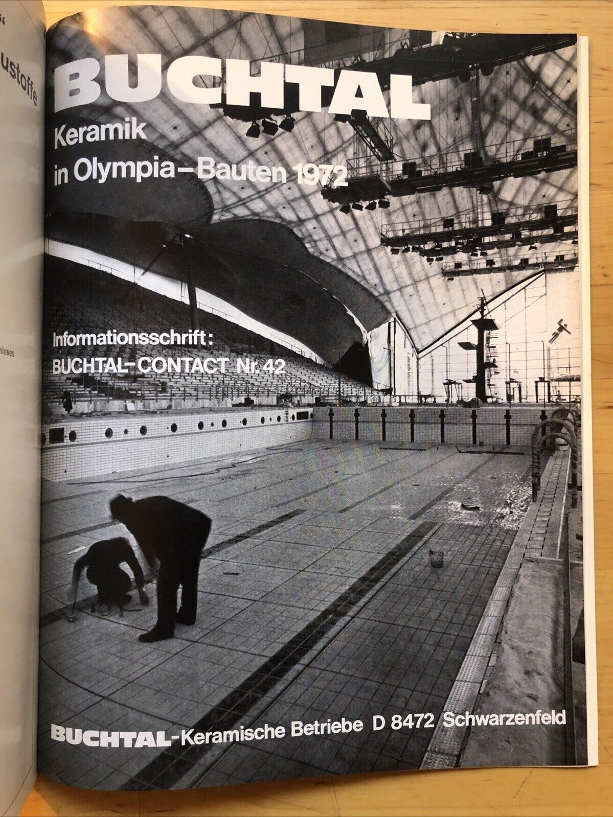 Architektur Wettbewerbe OLYMPIC ARCHITECTURE MUNICH 1972 olympische Bauten Munch
