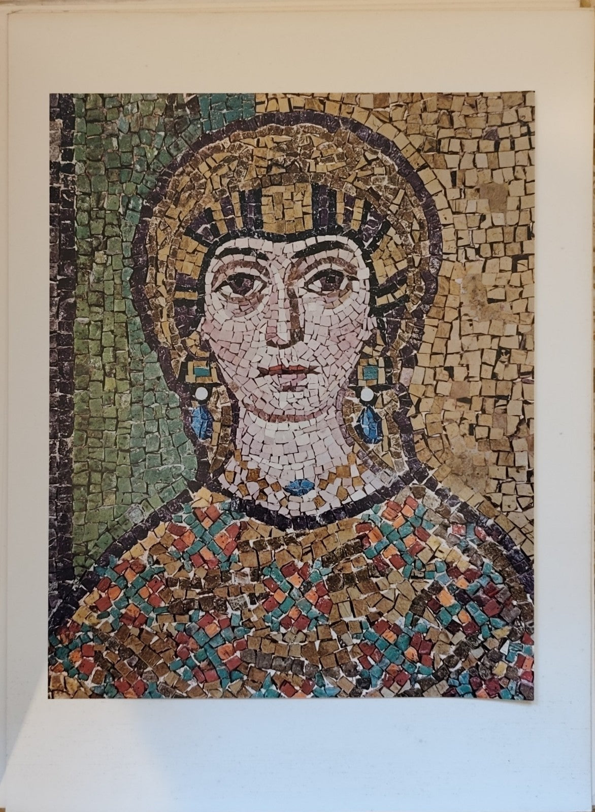Mosaico di Ravenna - Olivetti 1957 - 10 tavole a colori sciolte