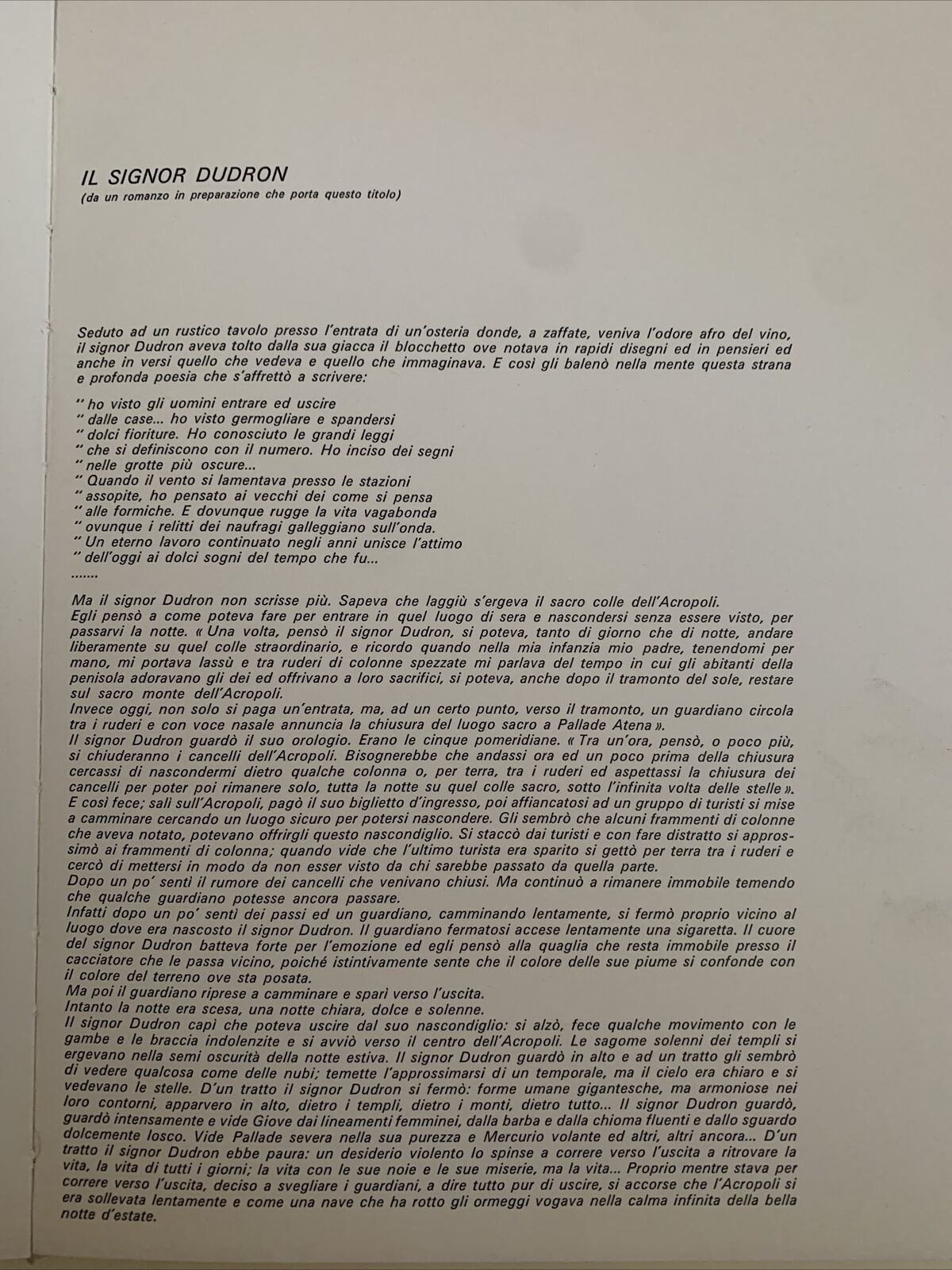 DE CHIRICO COM'È  a cura di Ezio Gribaudo, W. Mori. Fratelli Pozzo ed. 1970