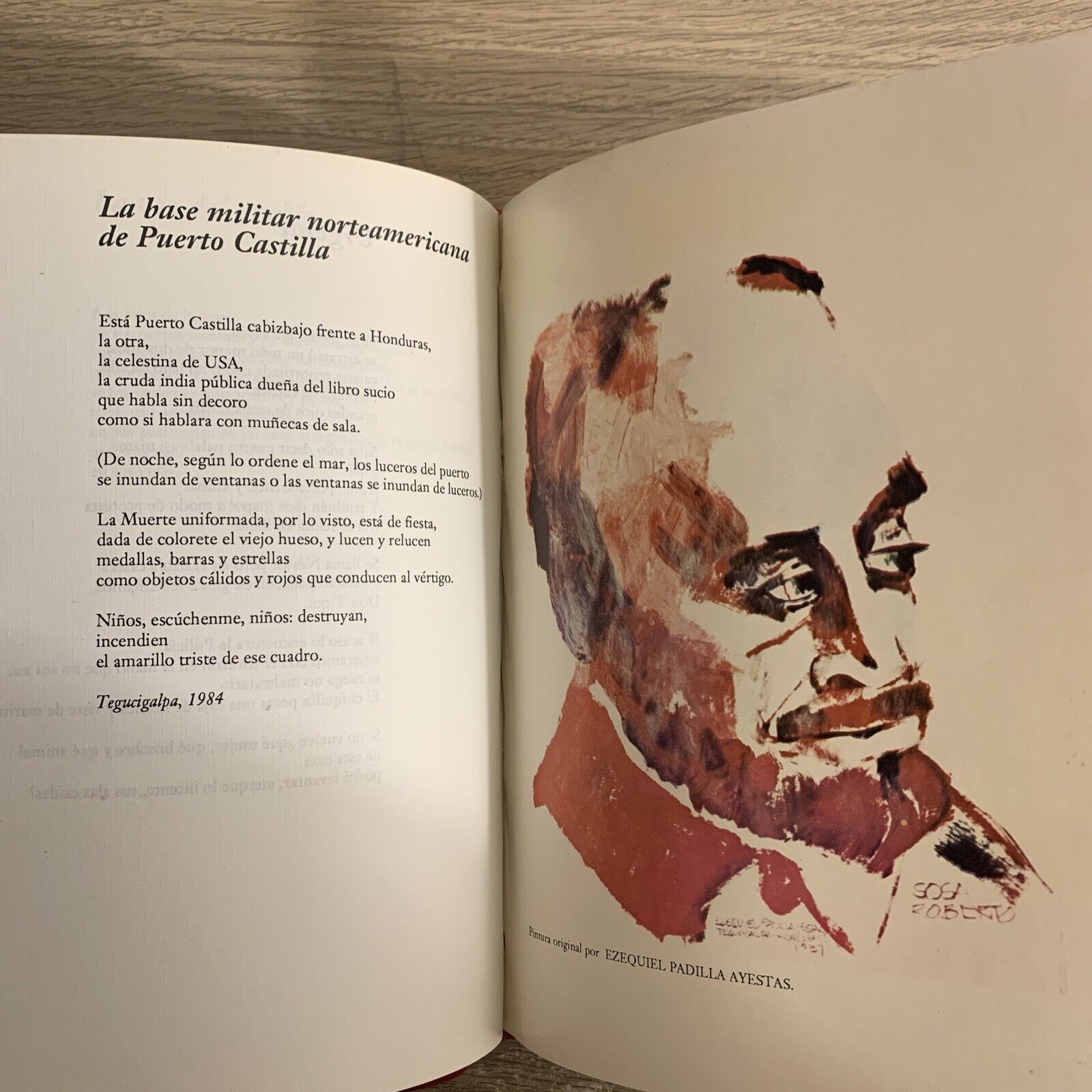 Roberto Sosa - Obra Completa. Hormiga Roja 1990 ** dedica e firma dell'autore**