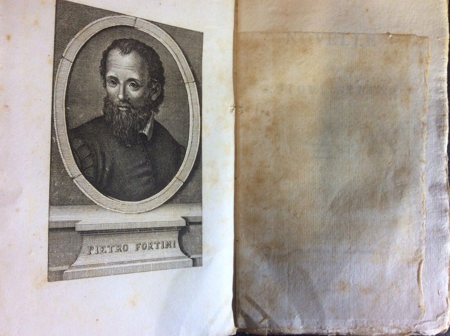 Raccolta de' novellieri Italiani, Novelle autori senesi FORTINI, SERMINI, 1815