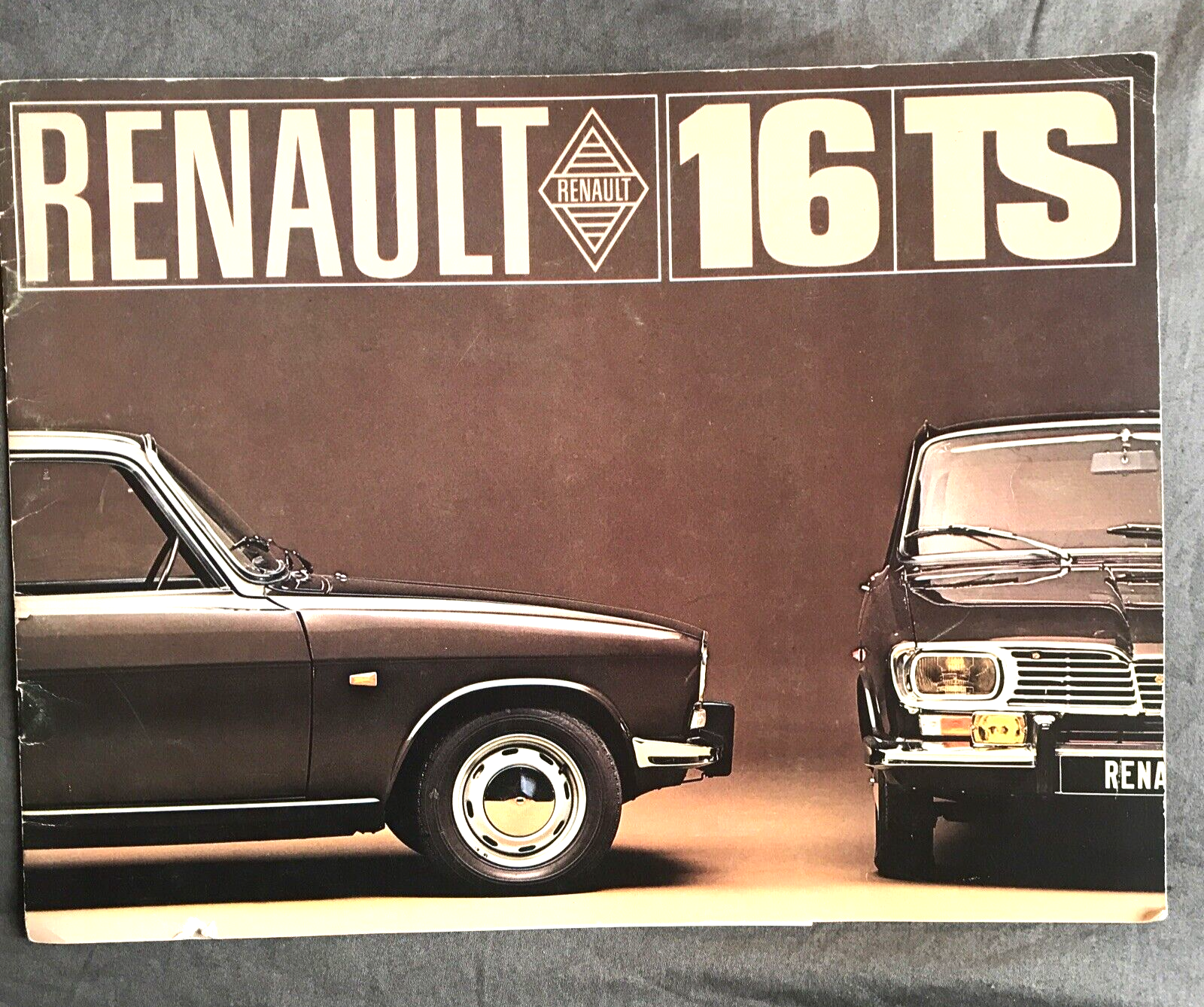 RENAULT 16TS - opuscolo pubblicitario Brochure vintage