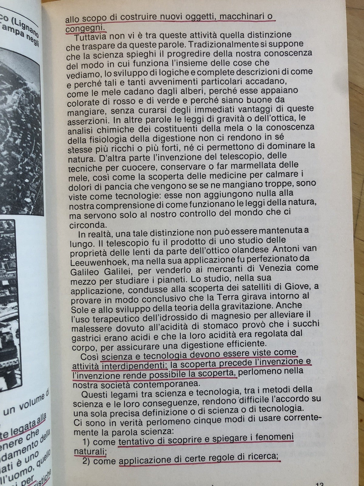 La conoscenza scientifica, che cos'è questa storia? La tecnologia, La terra nel