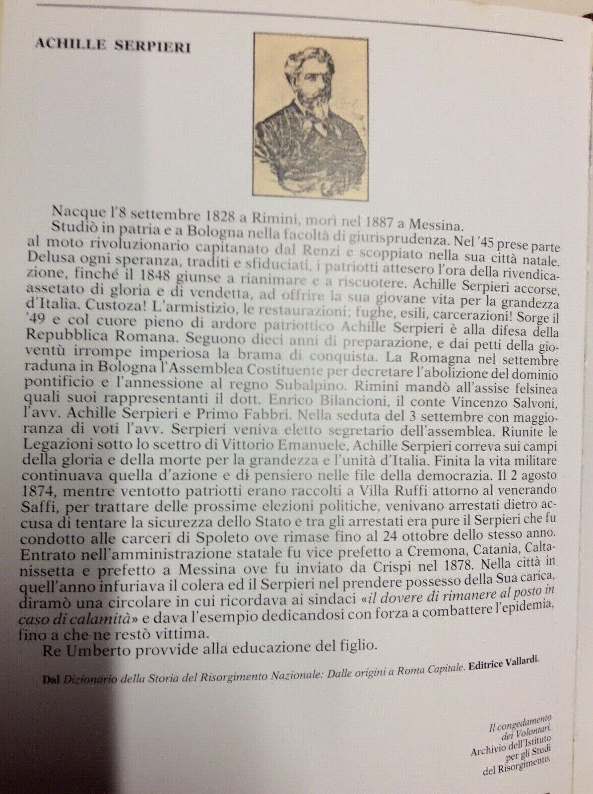 I SERPIERI DI RIMINI - MEMORIA, PIERO  SERPIERI 1982